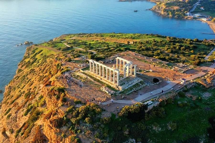 The Temple of Poseidon at Sounion - Greece's Majestic Cliffside Wonder