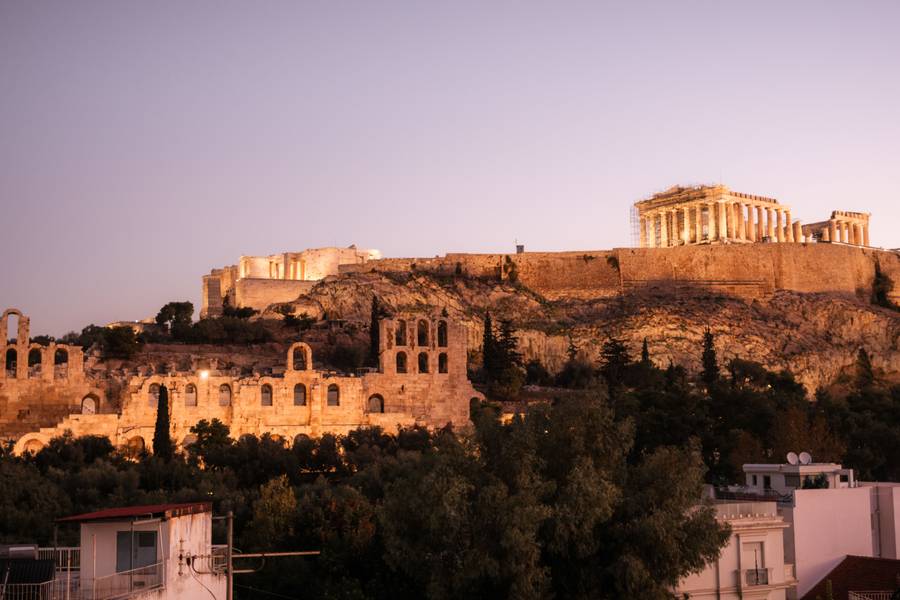 Experience Athens: A Stay with Stunning Views of the Acropolis and Parthenon